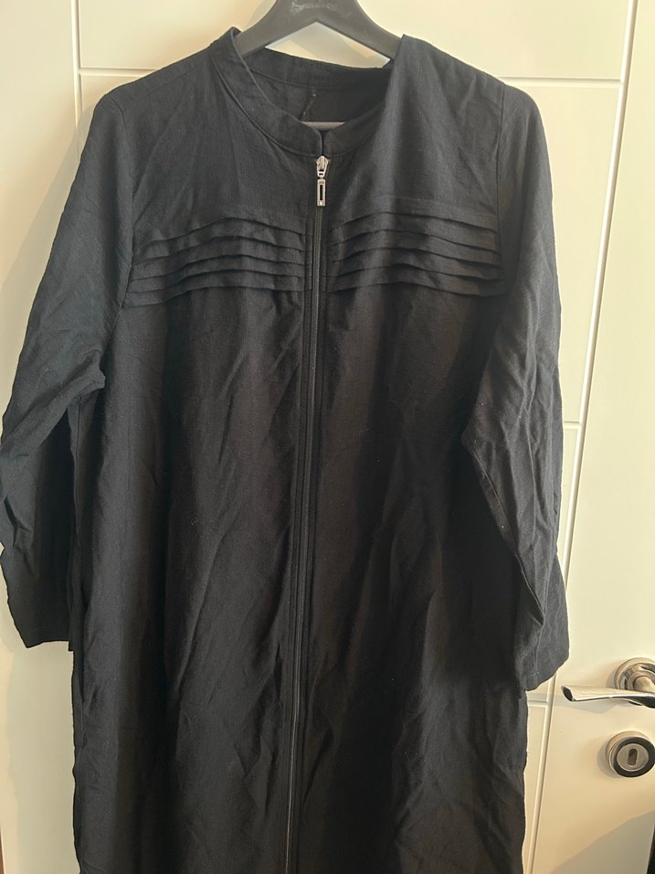 Siyah Parlak ferace - Görsel 2