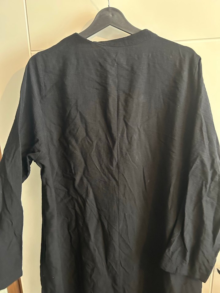 Siyah Parlak ferace - Görsel 3