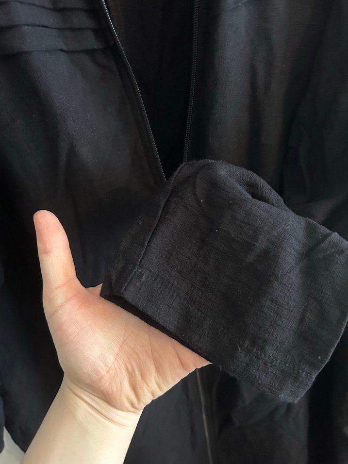 Siyah Parlak ferace - Görsel 4