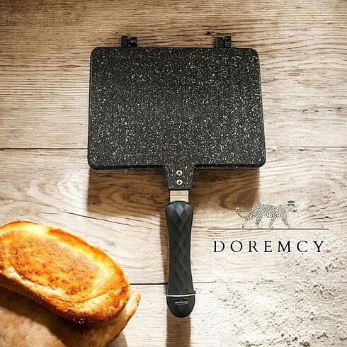 DÖKÜM GRANİT OCAK ÜSTÜ EL TOST MAKİNESİ 25x 19