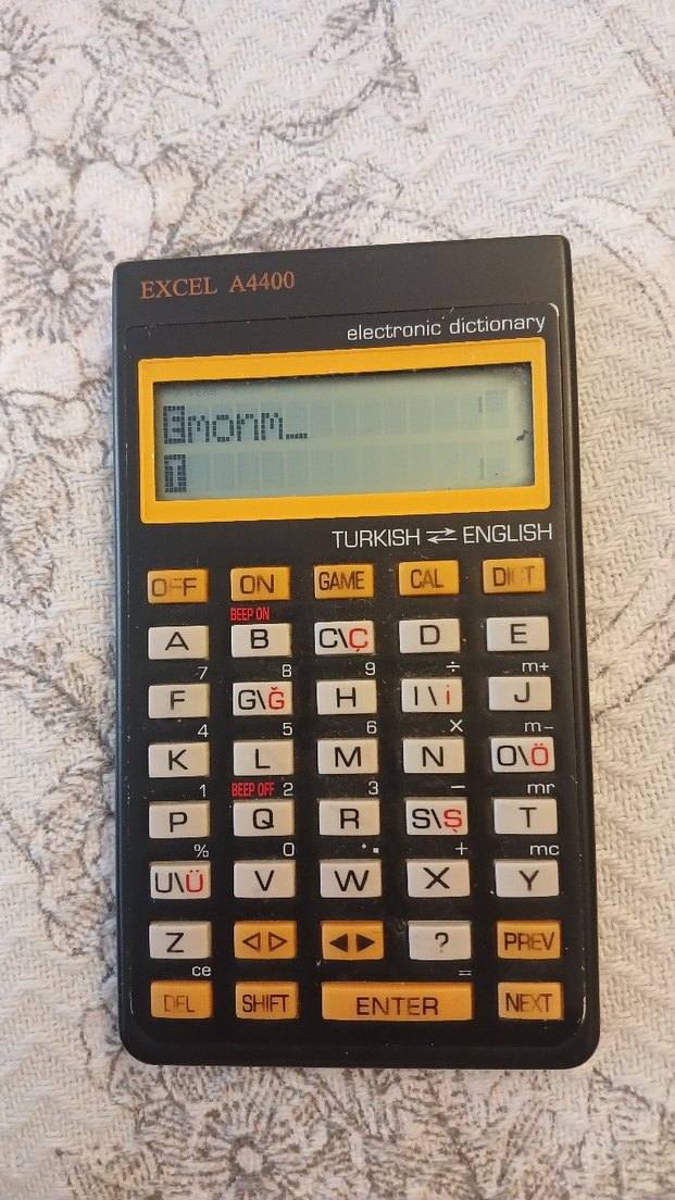 Excel A4400 Elektronik Türkçe-İngilizce Sözlük - Görsel 5