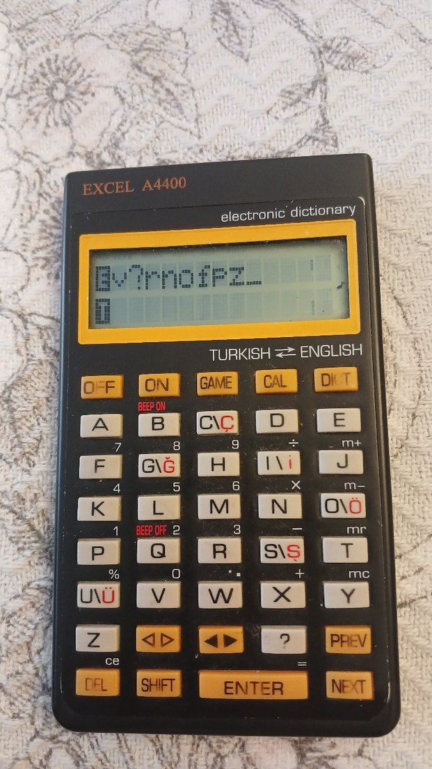 Excel A4400 Elektronik Türkçe-İngilizce Sözlük - Görsel 4