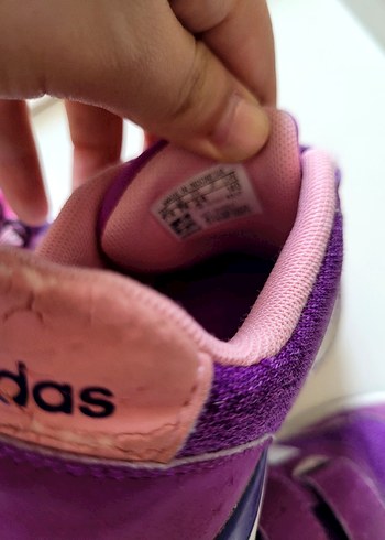 24 Beden Adidas Kız Çocuk Mor Sneaker