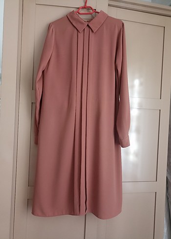 Uzun Kollu Dökümlü Tunik