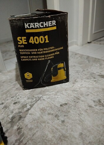Karcher halı koltuk yıkama süpürme makinesi 