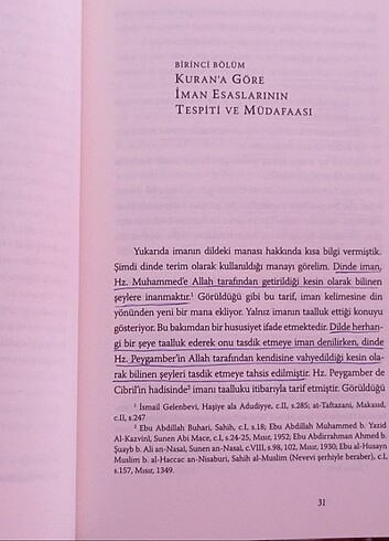  Beden Kuran da iman esasları 