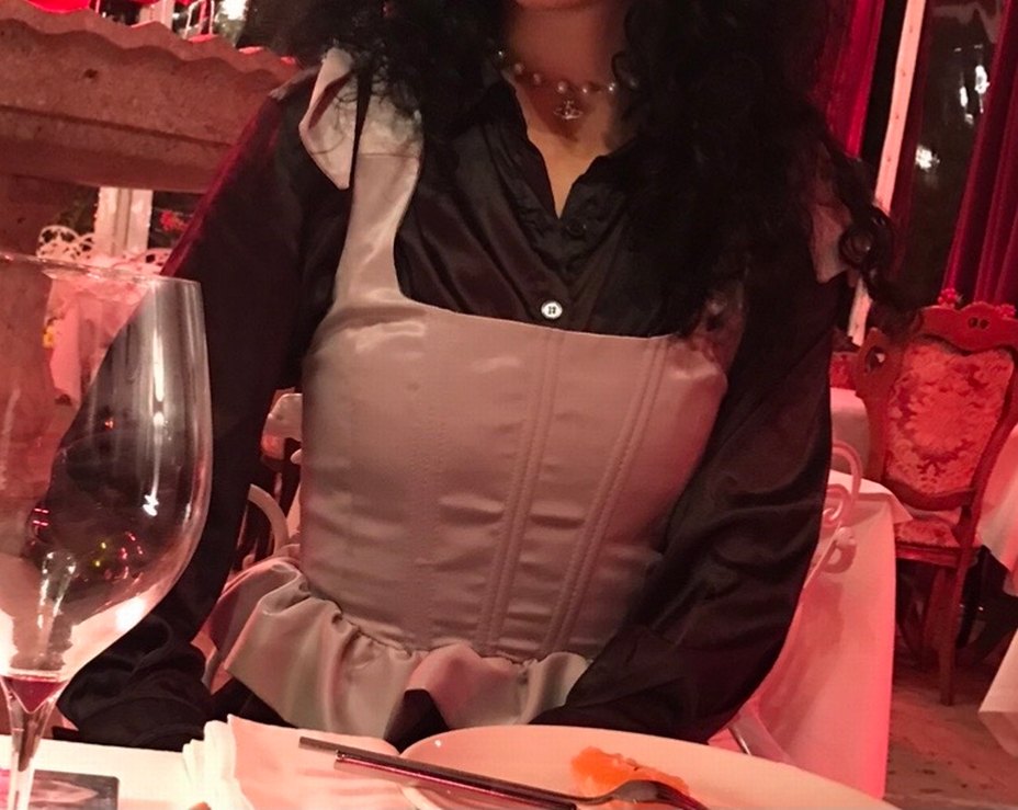 Gümüş Saten Fırfırlı Korse Büstiyer - Görsel 4