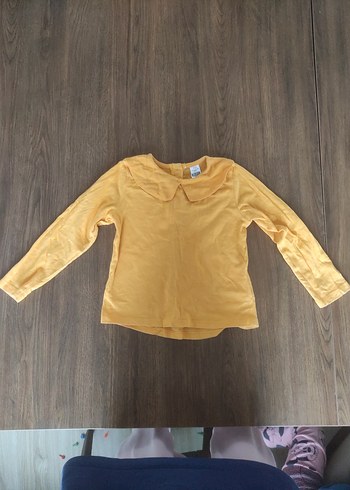 Kız Çocuk Kareli Askılı Şort Tulum ve Bluz takım - Görsel 4