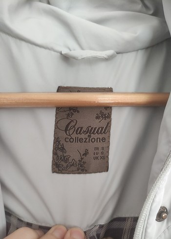 Kadın Gri İnce Şişme Kaban - Görsel 5