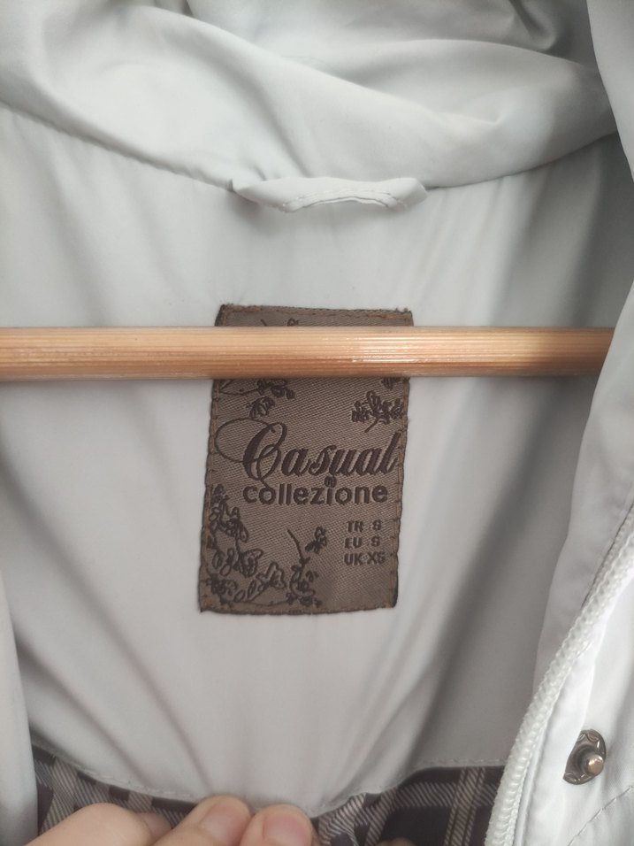 Kadın Gri İnce Şişme Kaban - Görsel 5