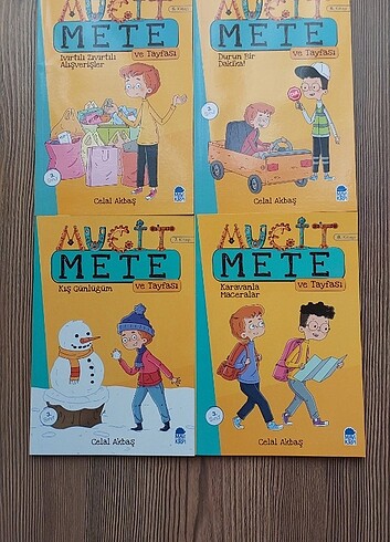 Mucit Mete ve Tayfası İlkokul 3.sinif hikaye seti
