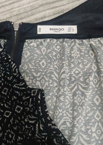 Desenli Siyah Kolsuz Mini Tulum - Görsel 6