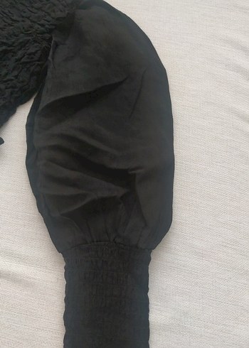 Dantel Detaylı Siyah Gotik Kadın Bluz - Görsel 3