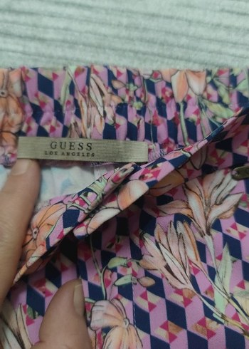 Pastel Renkli Kadın Piliseli Kumaş Pantolon - Görsel 5