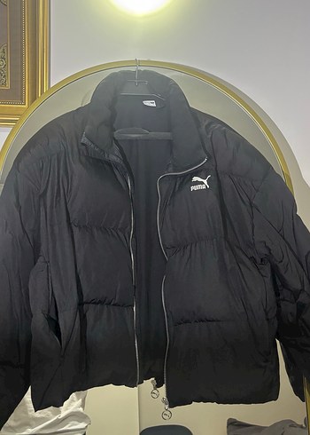 Siyah Puma Kadın Şişme Kışlık Mont - Görsel 3