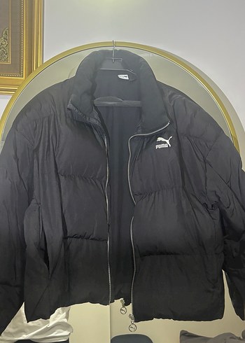 Siyah Puma Kadın Şişme Kışlık Mont - Görsel 2