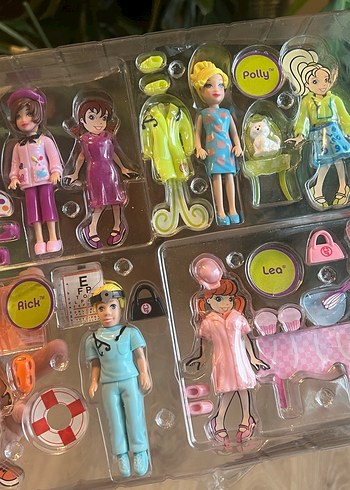  Beden Polly Pocket Careers Vintage Gift Set