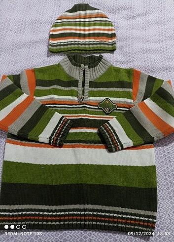 7 Yaş Beden 7-8 yaş erkek çocuk sweatshirt,kazak ve yelek