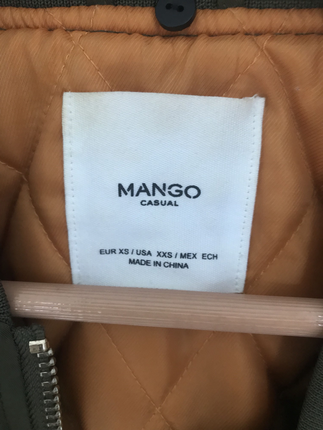 Mango haki rengi bomber ceket