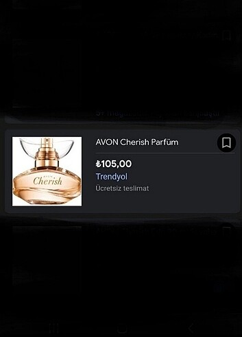 Cherish Avon 50ml