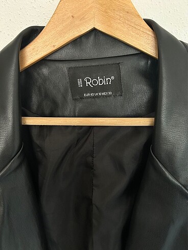 Robin Siyah blazer ceket