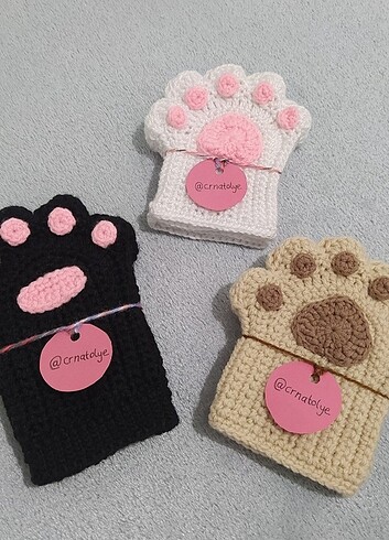#örgü #pati #eldiven #patili #crochet örgü pati eldiven sipariş 
