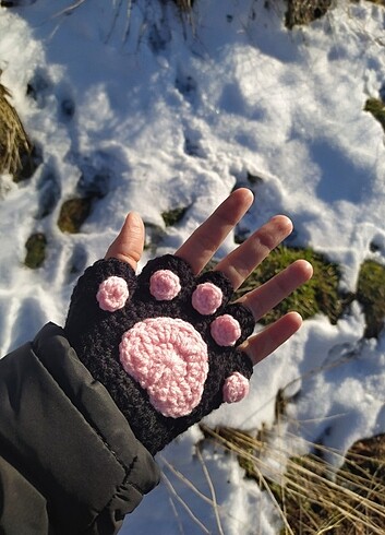#örgü #pati #eldiven #patili #crochet örgü pati eldiven sipariş 