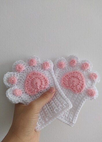 #örgü #pati #eldiven #patili #crochet örgü pati eldiven sipariş 