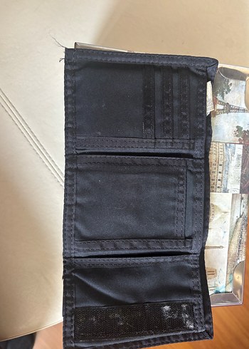 Kırmızı Siyah Rock Punk Cüzdanı - Görsel 3