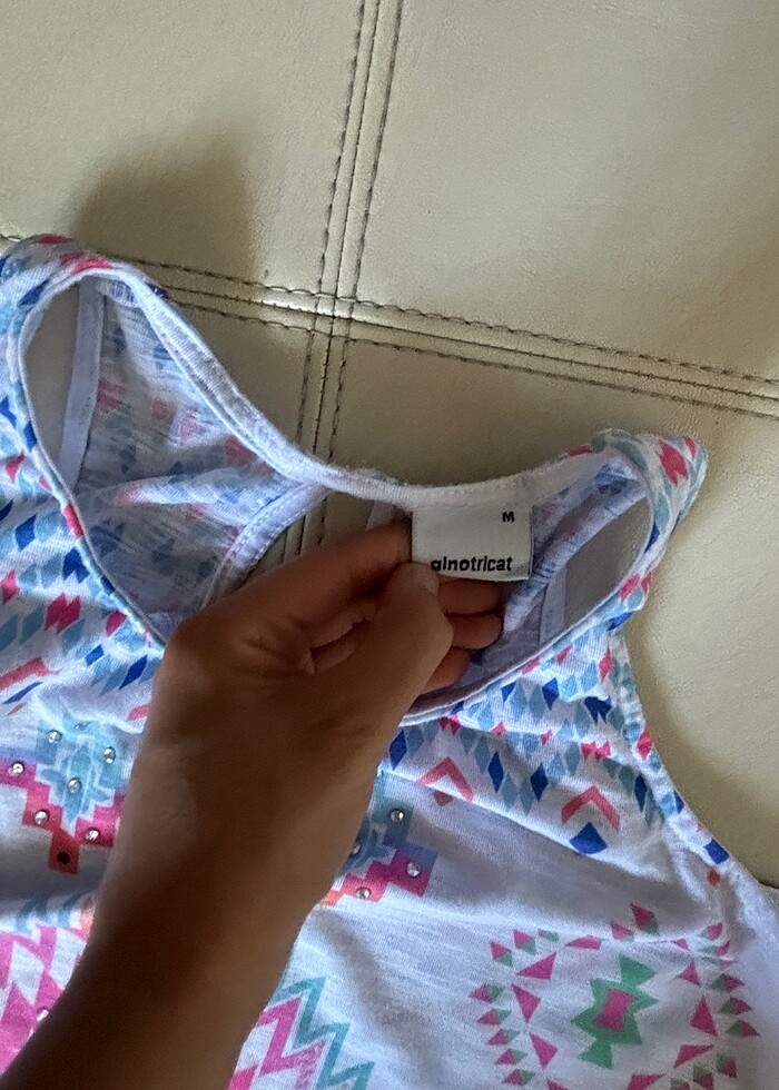 Taşlı bluz - Görsel 3