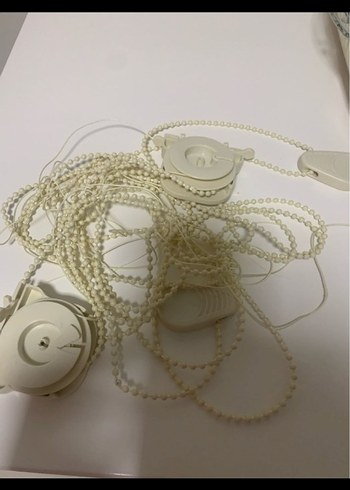 Bej Nakışlı Modern Klasik Perde - Görsel 3