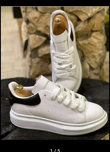 Alexander McQueen Kalın taban unisex spor ayakkabı