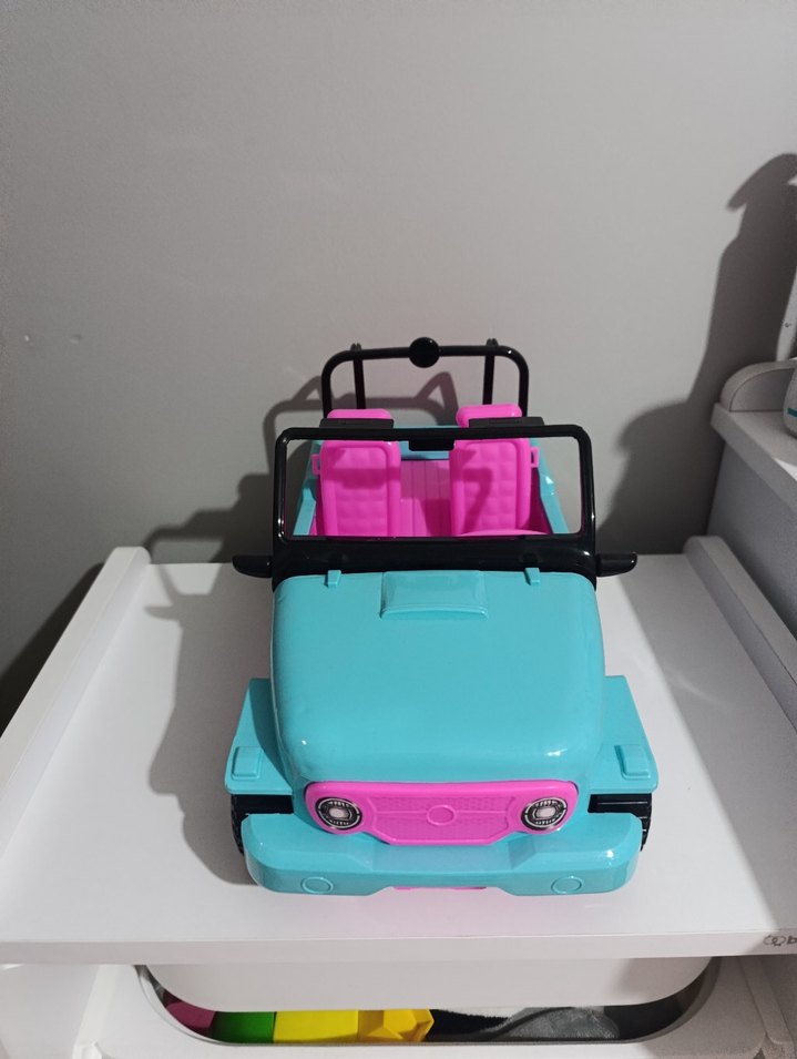 Pembe Jeep Oyuncak Araba - Görsel 3