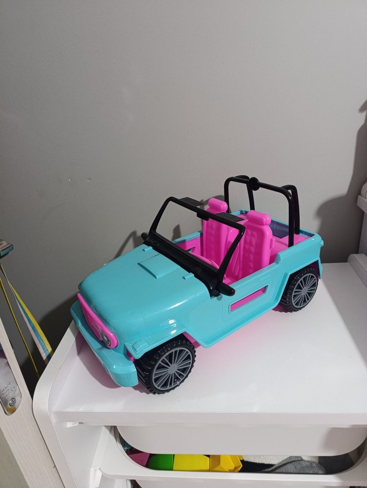 Pembe Jeep Oyuncak Araba - Görsel 4
