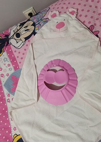 Bebek Havlu ve şampuan Koruyucu - Görsel 2