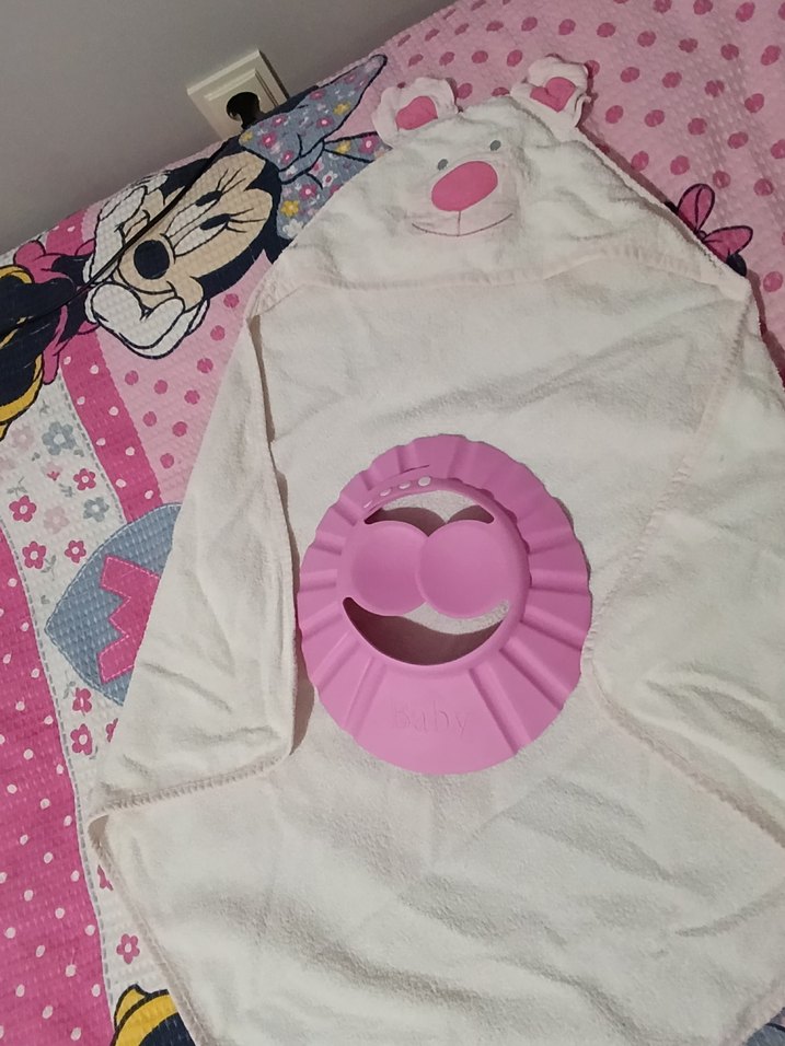 Bebek Havlu ve şampuan Koruyucu - Görsel 2