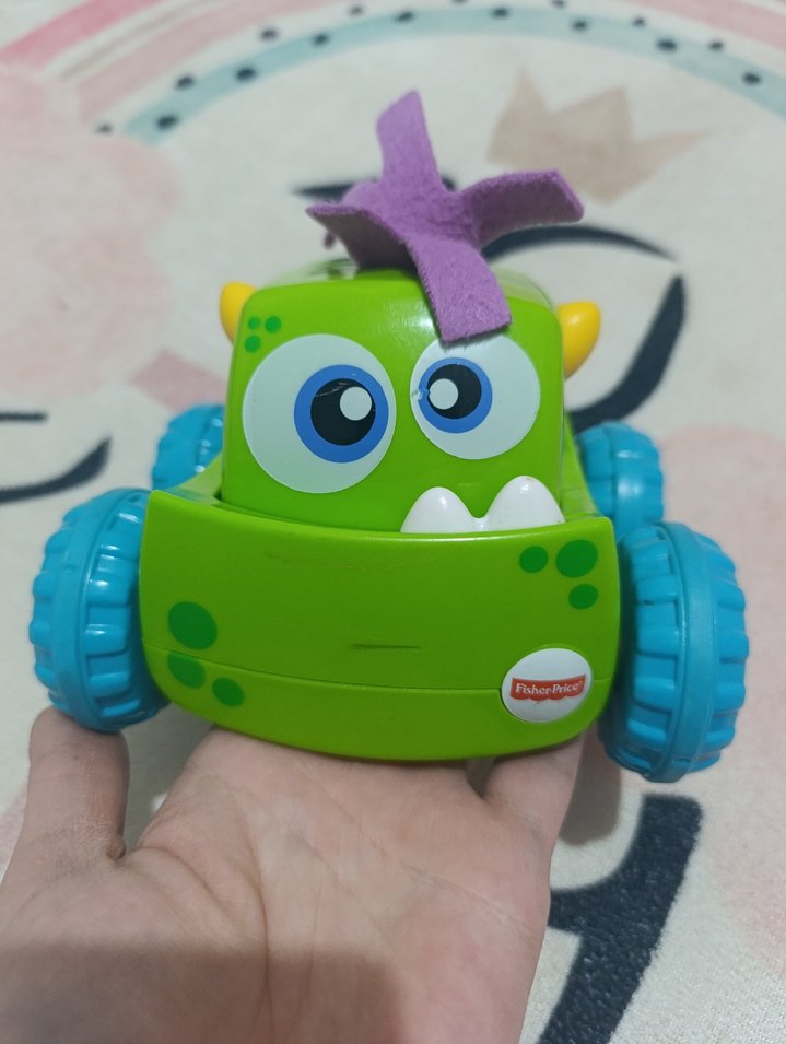 Fisher-Price Mini Canavar Kamyon Oyuncak - Görsel 3