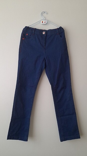 Kız çocuk keten pantalon 