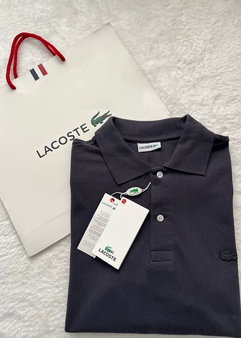 Lacoste Lacoste Erkek Mavi Polo Tişört