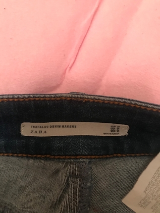 Zara koyu renk jean