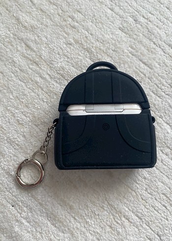 Nike Siyah Fermuarlı Spor Çantası Airpods pro uyumlu kılıf - Görsel 3