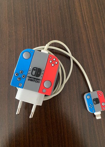 Renkli Nintendo Switch Telefon Şarj kılıfı - Görsel 2