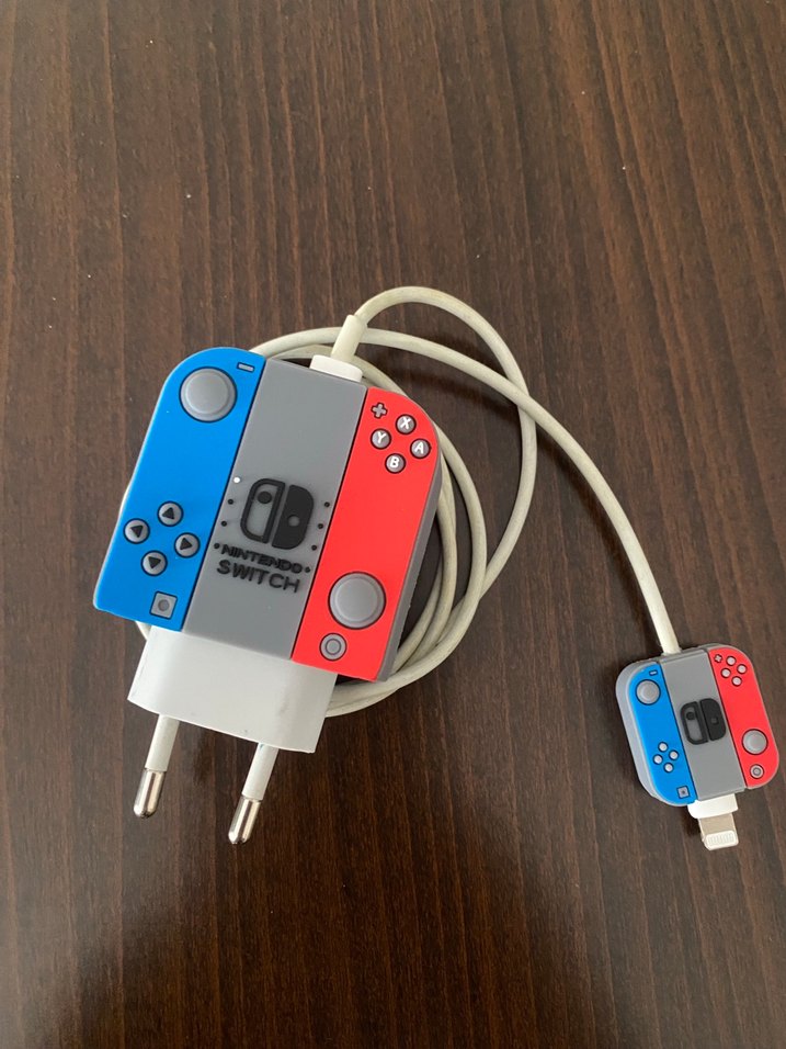 Renkli Nintendo Switch Telefon Şarj kılıfı - Görsel 2