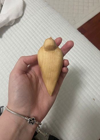 Ahşap dekoratif kuş - Görsel 2