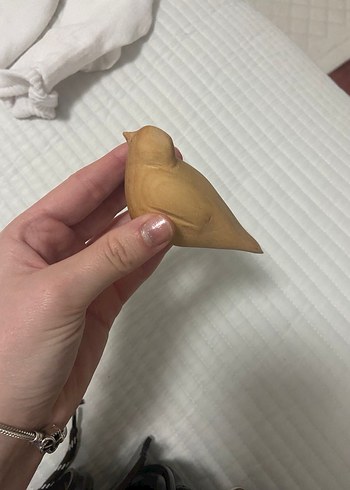 Ahşap dekoratif kuş - Görsel 3