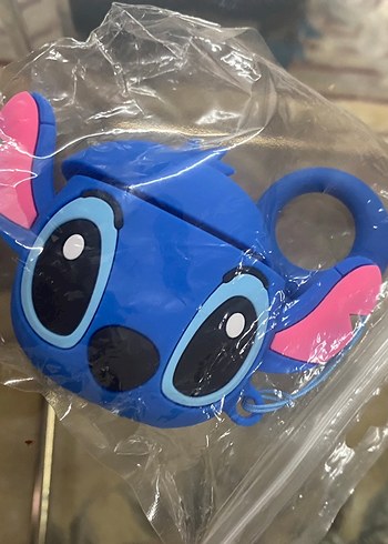 Renkli Stitch Figürlü Airpods Kılıfı - Görsel 2