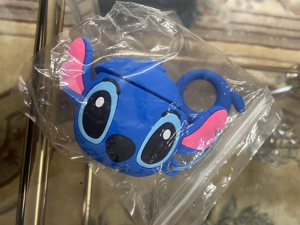 Renkli Stitch Figürlü Airpods Kılıfı - Görsel 2