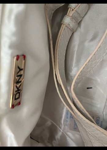 DNKY ORJİNAL Bej  Baskılı Kadın Çantası - Klasik ve Modern - Görsel 4