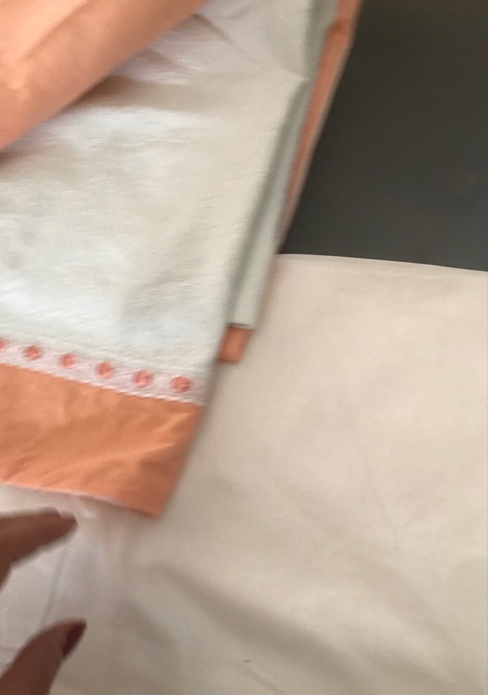 Nakışlı Pudra Pembesi Nevresim Takımı - Görsel 4