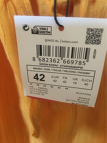 Koton Kadın bluz